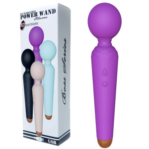 Boss Series Klasyczny masażer Wand, USB Fioletowy