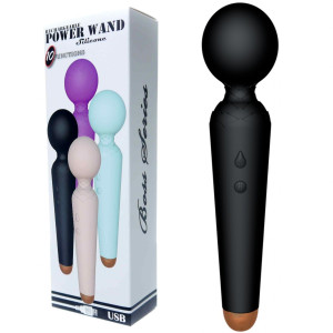 Boss Series Klasyczny masażer Wand, USB Czarny