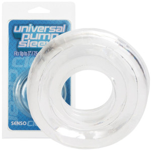 UNIVERSAL PUMP SLEEVE CLEAR - Uniwersalna uszczelka do pompki do penisa