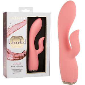 Różowy wibrator dopochwowy Uncorked Zinfandel silikonowy 18,5 cm wodoodporny Calexotics