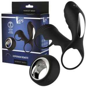 Dream Toys MIDNIGHT MAGIC HYPERION REMOTE Stymulator dla par, USB czarny