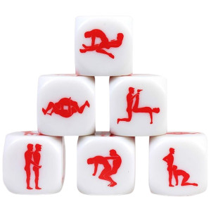 GAY KAMASUTRA DIE 25 MM - kostki do gry