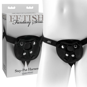 Fetish Fantasy FFS Stay-Put Harness Uprząż do Strap-on, Czarny