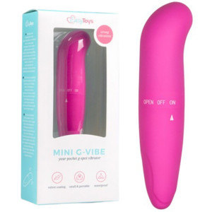 Wibrator punktu g dopochwowy mini punkt G abs różowy 11,8 cm stymulujący punkt g Easy Toys