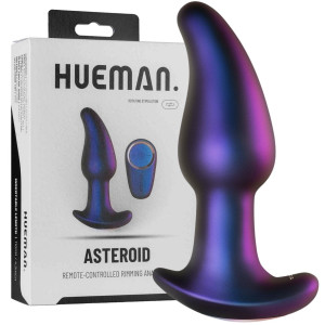 Hueman - Asteroid Rimming Anal Korek Analny z wibracjami, USB Fioletowy