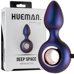 Hueman - Deep Space Vibrating Anal Plug Korek analny, USB