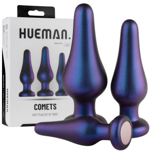 Hueman - Comets Butt Plug Set Zestaw korków analnych