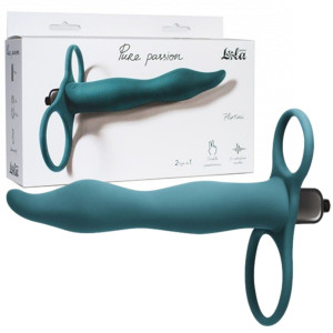 Lola Toys Samonośny Strap - on Pure Passion Flirtini, Zielony