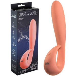 Lola Toys Shape of water Wave Wibrator do punktu G, USB Silikonowy