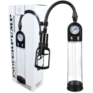 Boss Series -Powerpump MASTER - Pompka do penisa, Przezroczysta