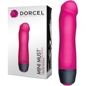 Różowy wibrator dopochwowy Mini Must Magenta silikonowy 12 cm wodoodporny Marc Dorcel