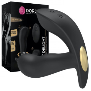 Dorcel TWIST DELIGHT Wibrator motylek na pilota, USB Czarny