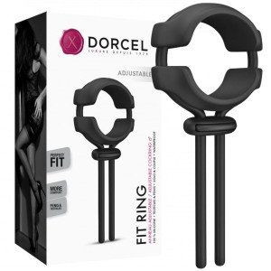 Dorcel FIT RING Pierścień uciskowy na penisa, Czarny
