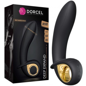 Wibrator punktu g Deep Expand silikonowy 16,2 cm z uchwytem Marc Dorcel