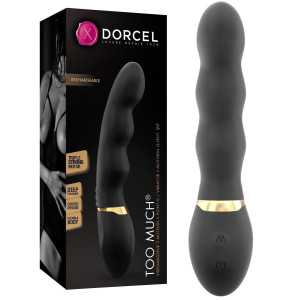 Dorcel TOO MUCH 2.0 Elegancki wibrator do punktu G, USB Czarny