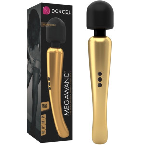 Dorcel MEGAWAND GOLD Elegancki masażer Wand, USB Złoty