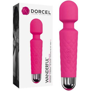 Dorcel WANDERFUL MAGENTA - WAND Klasyczny masażer Wand, USB Różowy