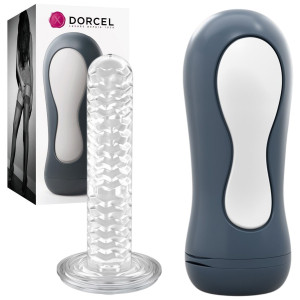 Dorcel SEXPRESSO Masturbator z wypustkami, Niebieski