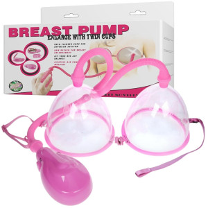 BAILE - BEAST PUMP Vibr Wibrująca pompka do piersi, Różowa