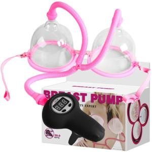 BAILE - BREAST PUMP Automatyczna pompka do piersi na baterie, Różowa