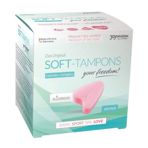 Klasyczne tampony dopochwowe - 3 szt - Soft Tampons mini - Joy Division