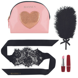 RS - Essentials - Kit d'Amour Pink/Gold erotyczny zestaw, Różowo-złoty BDSM