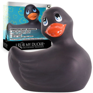 I Rub My Duckie 2.0 | Classic (Black) Wibrująca kaczuszka do kąpieli