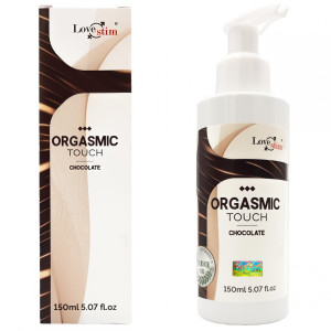 Żel do masażu erotycznego - ORGASMIC TOUCH 150 ml - czekoladowy - LoveStim