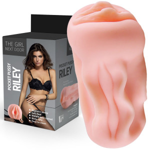 Dream Toys THE GIRL NEXT DOOR RILEY Masturbator realistyczny - pochwa, TPE