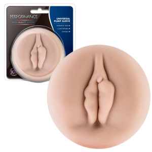 Blush PERFORMANCE PUMP SLEEVE VAGINA Uszczelka do pompki w kształcie pochwy, Cielista