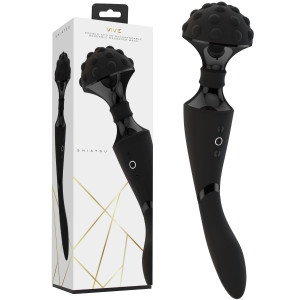 Shots Shiatsu Bendable Massager Wand, USB Czarny