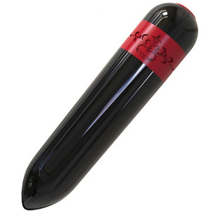 Boss of Toys Rocket Klasyczny wibrujący pocisk na USB, Czarny