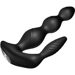 Boss of Toys Maxfun black - Masażer prostaty i punktu G - podwójny!, USB Czarny