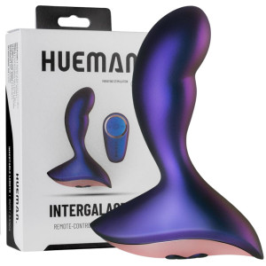 Hueman - Intergalactic Anal Vibrator - Masażer prostaty na USB, Niebieski