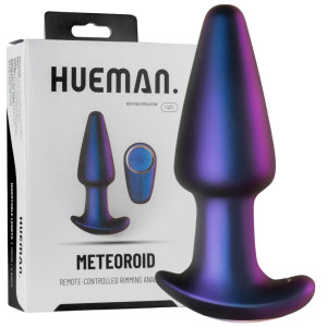 Hueman - Meteoroid Rimming Anal - Dyskretny korek analny z wibracjami, USB