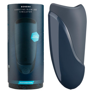 Boners Vibrating Blowjob Simulator - Profesjonalny masturbator z wibracjami, USB