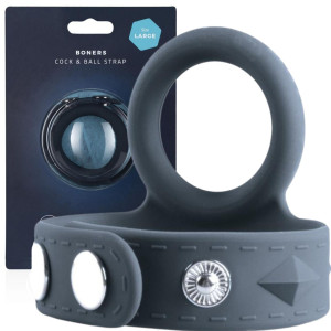 Dorcel Boners Cock & Ball Strap - S/M - Opaska uciskowa na penisa i jądra