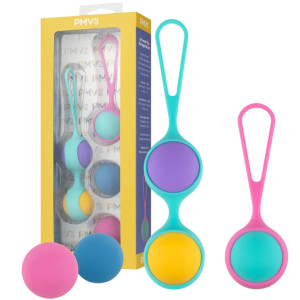 PMV20 Vita - Kegel Ball Set - Kulki gejszy z wymiennymi kulkami, Wielokolorowe