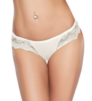 Dalida thongs ecru koronkowe stringi