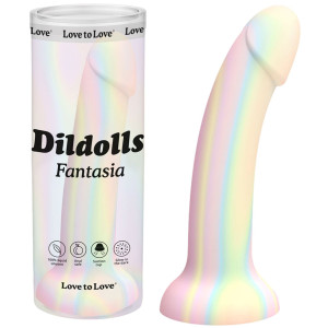 Love to Love DILDOLLS - FANTASIA - Designerskie dildo - wielokolorowe