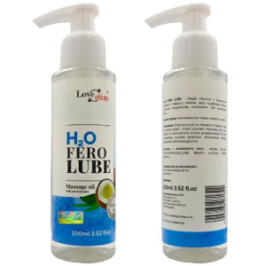 LoveStim H2O FERO LUBE 100 ml - Lubrykant żel na bazie wody nawilżający o zapachu kokosa