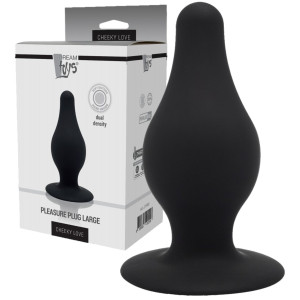 Dream Toys CHEEKY LOVE DUAL DENSITY PLEASURE PLUG L Korek analny, Silikonowy