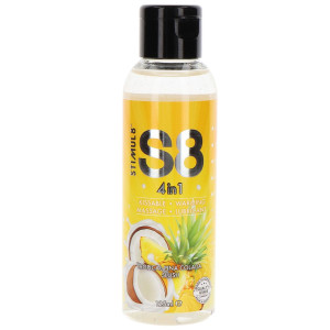 Lubrykant jadalny do masażu i zabaw miłosnych o smaku kokosowym - Dessert Lube 125 ml -S8