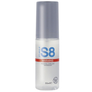 S8 Warming WB Lube 50ml - ozgrzewający lubrykant na bazie wody