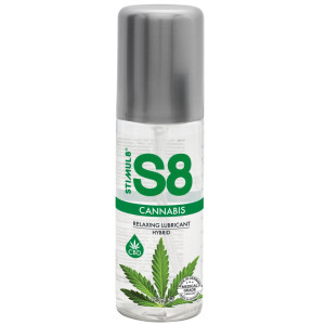 S8 Cannabis Hybrid Lube 125 ml - Lubrykant hybrydowy z dodatkiem olejku CBD