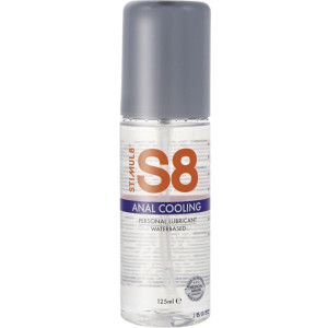 Lubrykant na bazie wody -Cooling WB Anal Lube 125 ml - do zabaw analnych - efekt chłodzenia - S8
