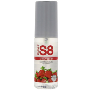 S8 Flavored Lube 50ml - Smakowy lubrykant na bazie wody - Truskawka