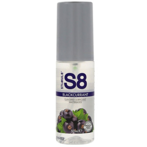 S8 Flavored Lube 50 ml - Smakowy lubrykant na bazie wody - Czarna porzeczka