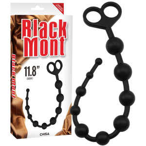 CHISA Boyfriend Beads Koraliki progresywne z uchwytem, Czarne