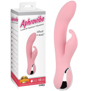 CHISA Intimate G Rabbit Wibrator z króliczkiem, USB Różowy - gotowe